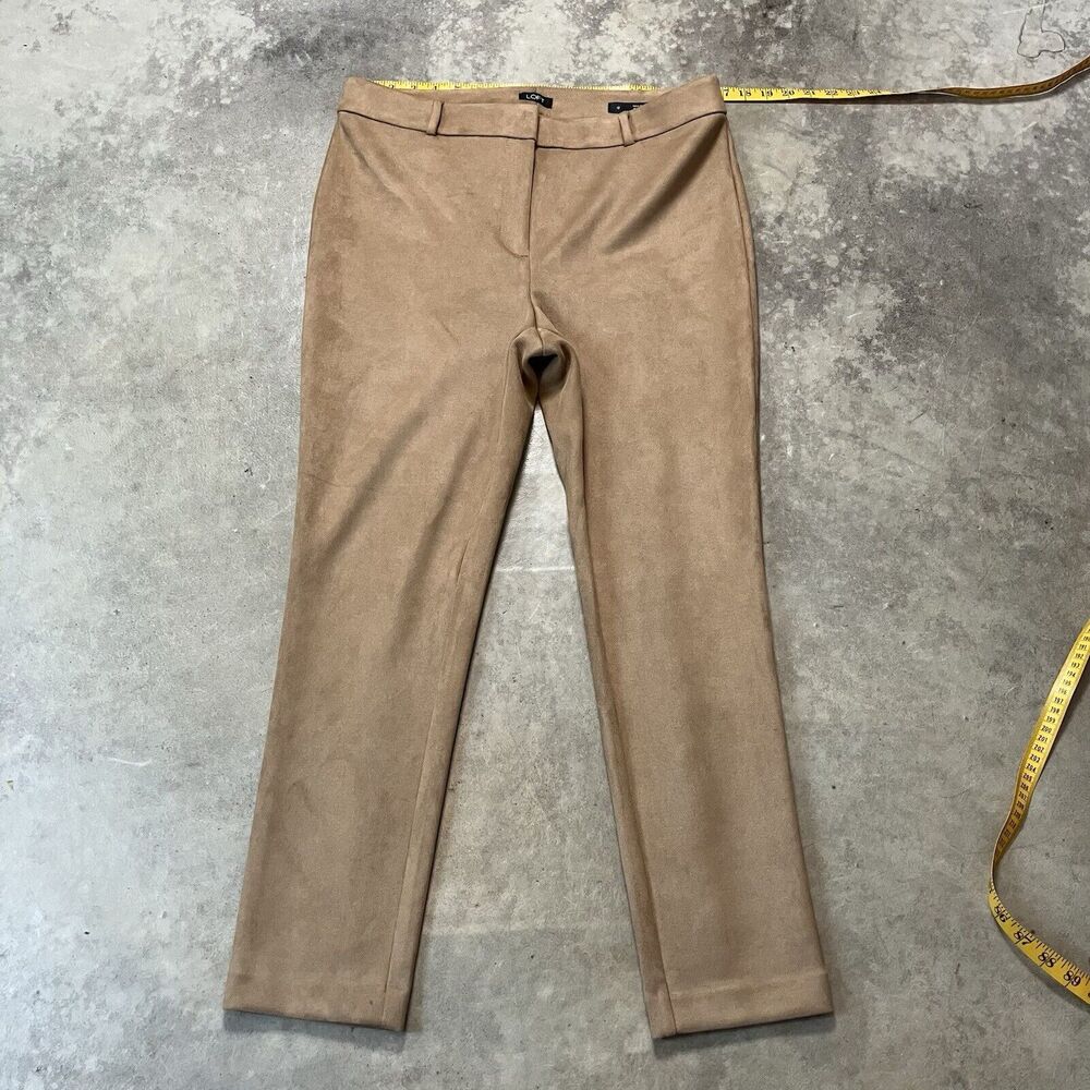 Loft Pants Womens‎ 12 High Waist Skinny Tan Stretch Office to After Work Soft